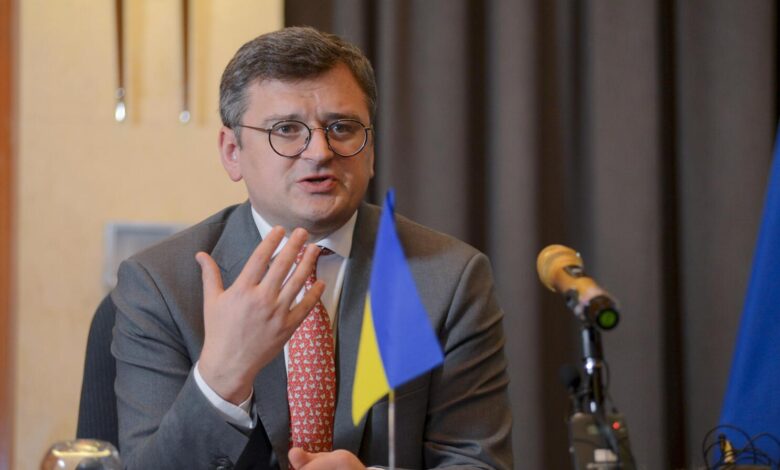 Europe Should Stop Selling ammunition to any country, other than Ukraine Ukraine Foreign Minister