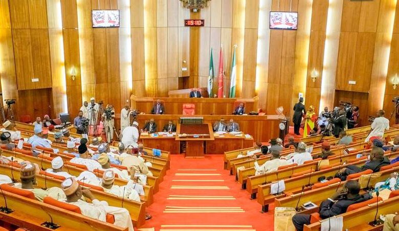 Fight in the Senate House, As Senators disagree, Exchange words over N29 trillion