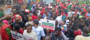 Hardship Protest Unbelivable Huge turnout as NLC protest kicks off in Abuja [See PHOTOS]3