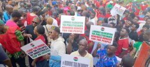 Hardship Protest Unbelivable Huge turnout as NLC protest kicks off in Abuja [See PHOTOS]5