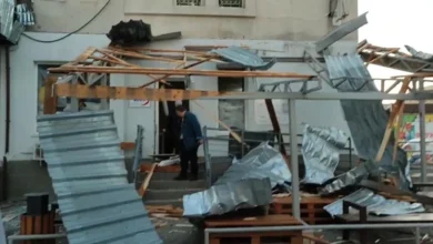 Ukraine War Ukrainians Blow Up Headquarters of ‘Russia’ in Nova Kakhovka (See Photos)