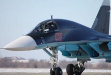 VICTORY! Ukrainian Air Forces successfully shot down another Russian Su 34 fighter bomber, Warns Putin Pilots to Prepare for More Casualties