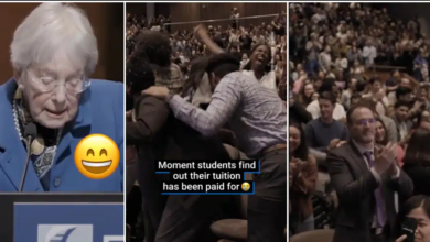 Watch Video of Woman donates $1 billion (N1.6 trillion), pays $32,000 (N51 million) school fees for every student