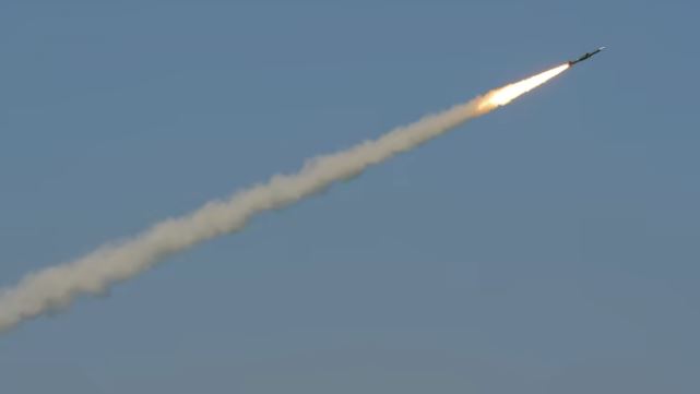 Ukraine Air defence Shotdown Russian missiles launched at Odesa over sea in Odesa Oblast