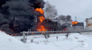 Ukrainian bombardments killed two and Destroy A Big oil facility in Russia, Disrupt Putin Guaranteed Election Win1