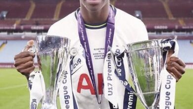 Young and Talented Nigerian midfielder set to sign new improved contract with Tottenham